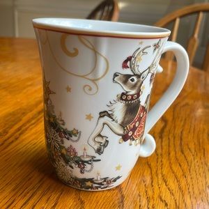 Williams Sonoma Christmas Holiday Mug